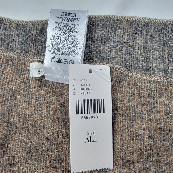 Anthropologie Faded Leopard Print Throw Blanket Winter Warm Casual Lounge - Picture 4 of 8